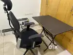Study table and office chair