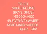 ROOM FOR RENT -4000Rs,2500 per seat