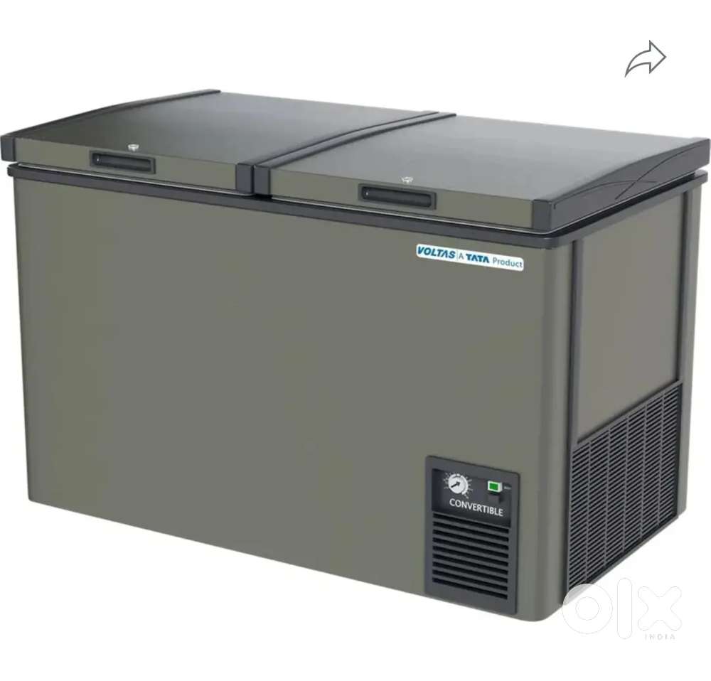 320 L Double Door Standard Deep Freezer (Grey, CF HT 320 Liter DD P)