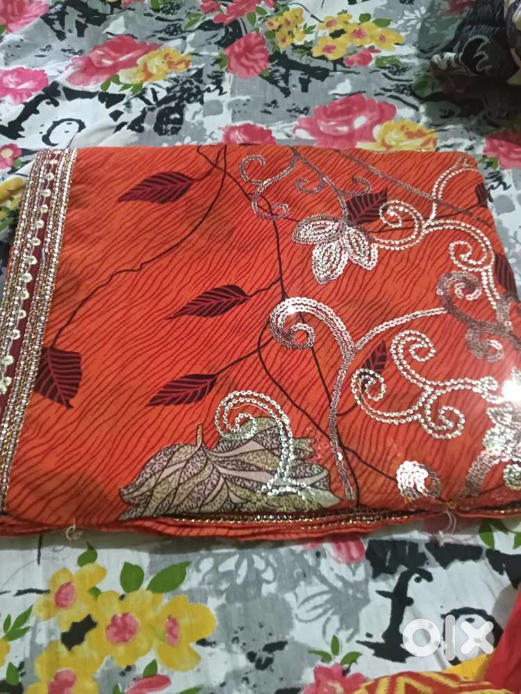 Synthetic saree