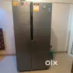 LG side by side door fridge