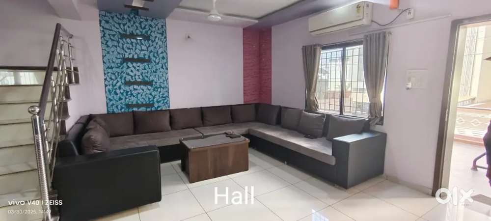 Spacious 3 bhk full furnished independent Bungalow near Kotecha Circle
