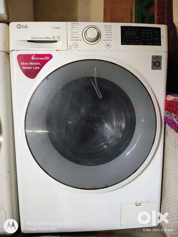 LG front load washing machine