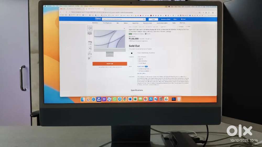 Imac m1 blue new 8/256