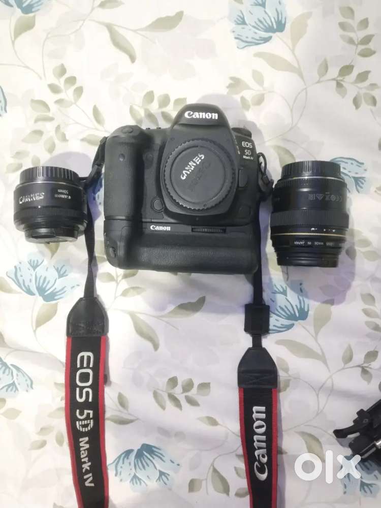 Brand new condition Canon 5D mark iv and lenses for sell