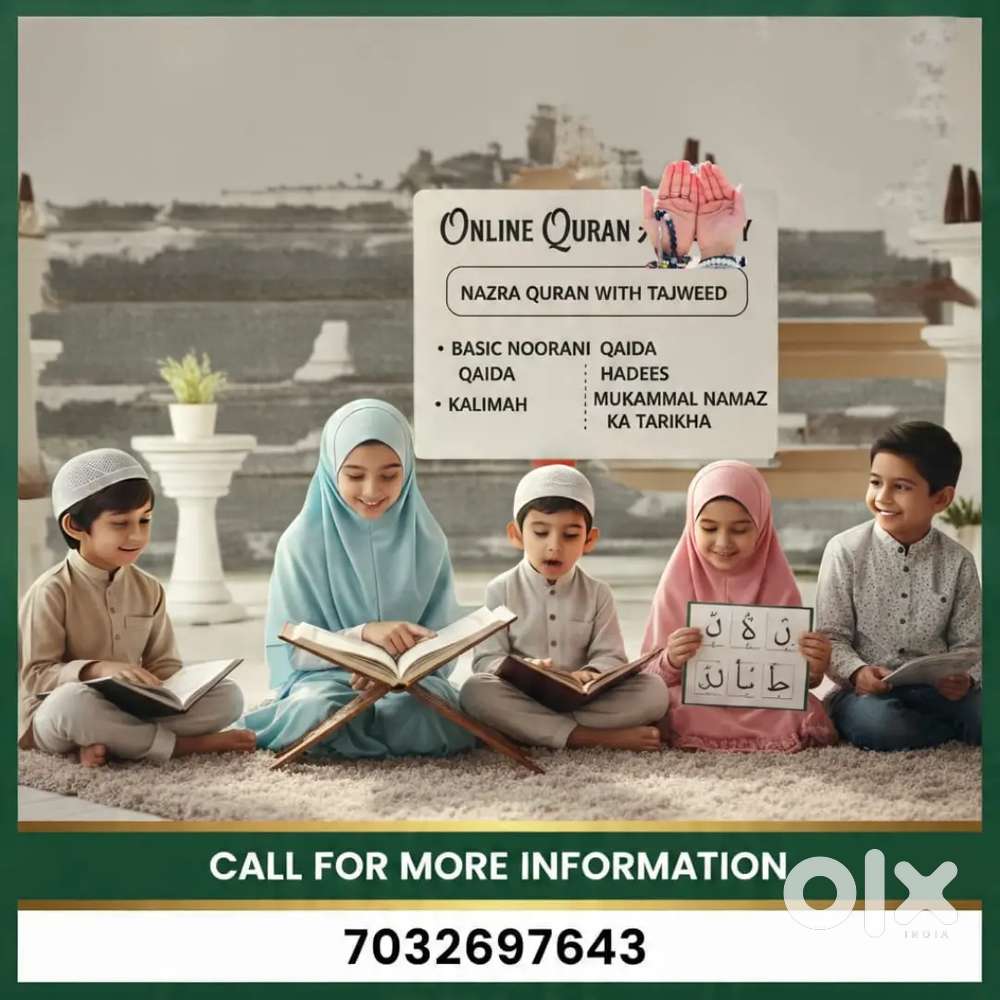 Online Quran with tajweed basic Noorani qaida Dua e kareem
