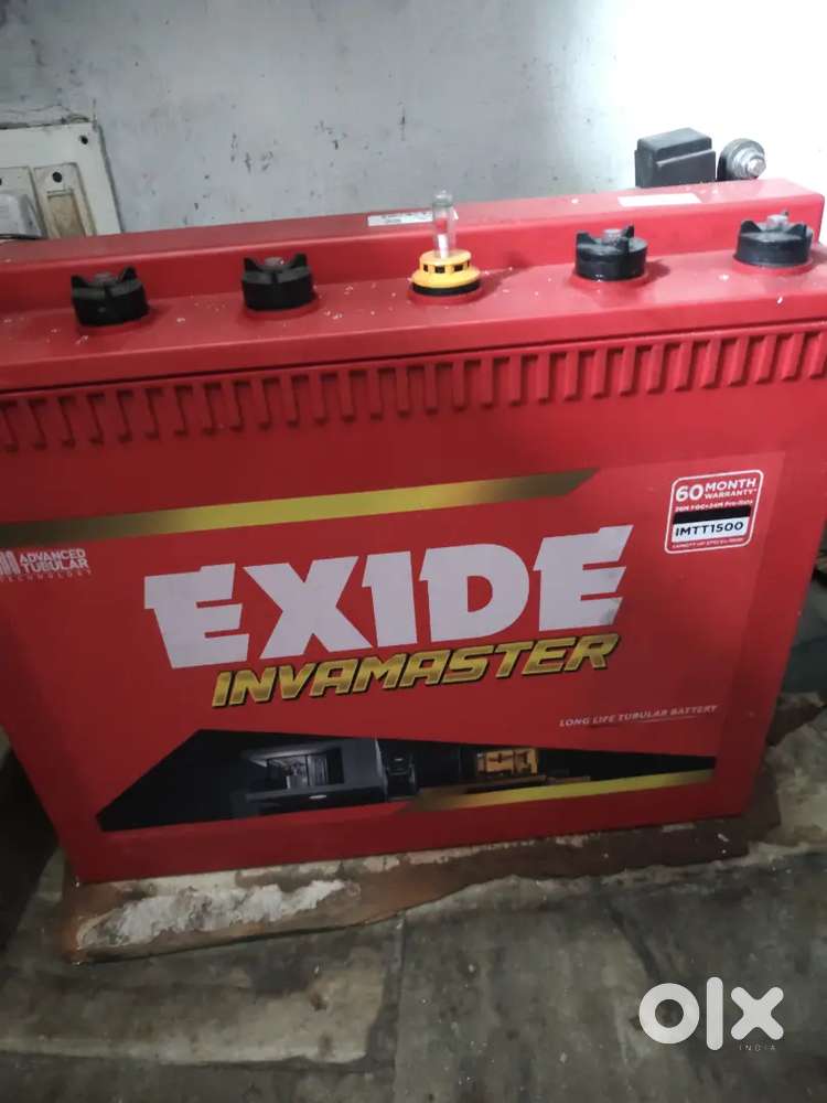 Inverter with battery