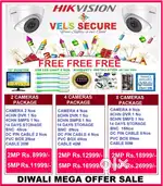 HIKVISION CCTV CAMERA WHOLESALE PRICE   IN ZAMIN PALLAVARAM