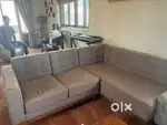 Barely used sofa set in good condition