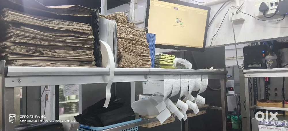 किचन कार्य हेतु आवश्यकता है