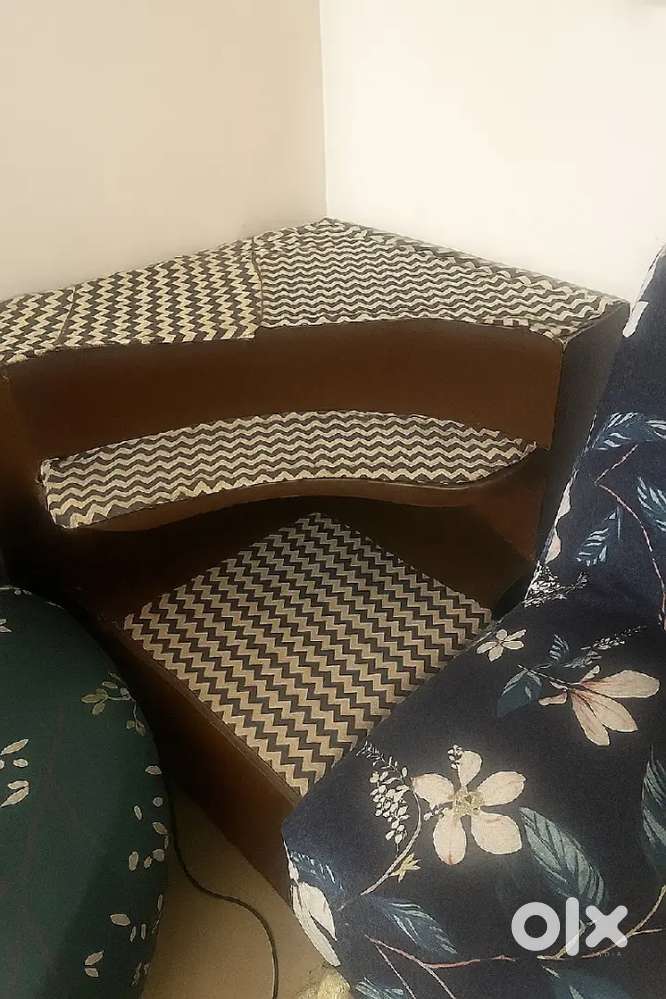 Sofa and side table