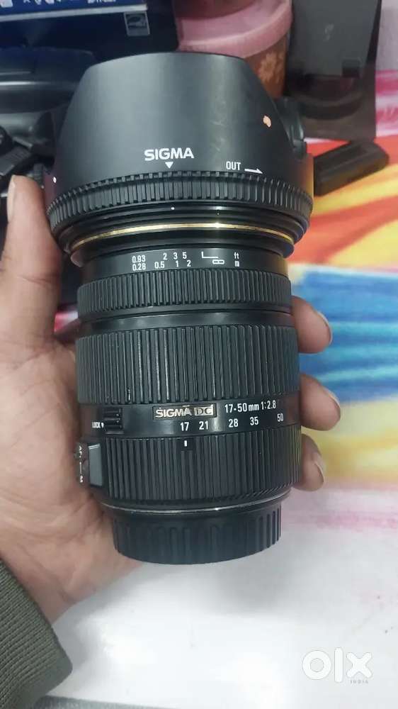 Sigma dc leans f2.8 17-50mm