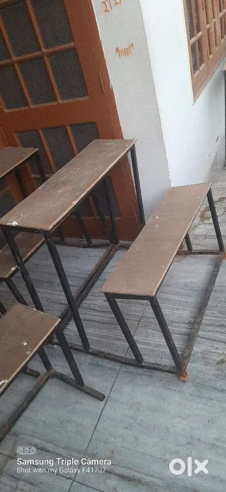 Study Desk and bench (complete set) 3 feet