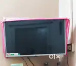 One Old LED TV 32 inch. with transparent cover.