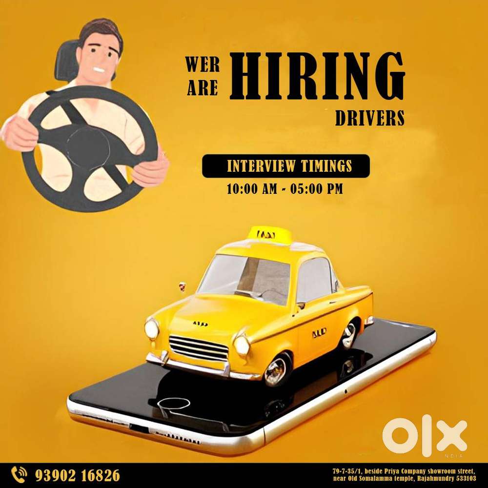 WE ARE HIRING DRIVER