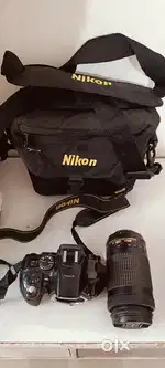 NIKON CAMRA WITH 70/300 LENCE