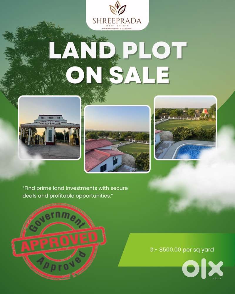 अजमेर रोड पर महला के पास ९०ए अप्रूव्ड प्लॉट्स !!