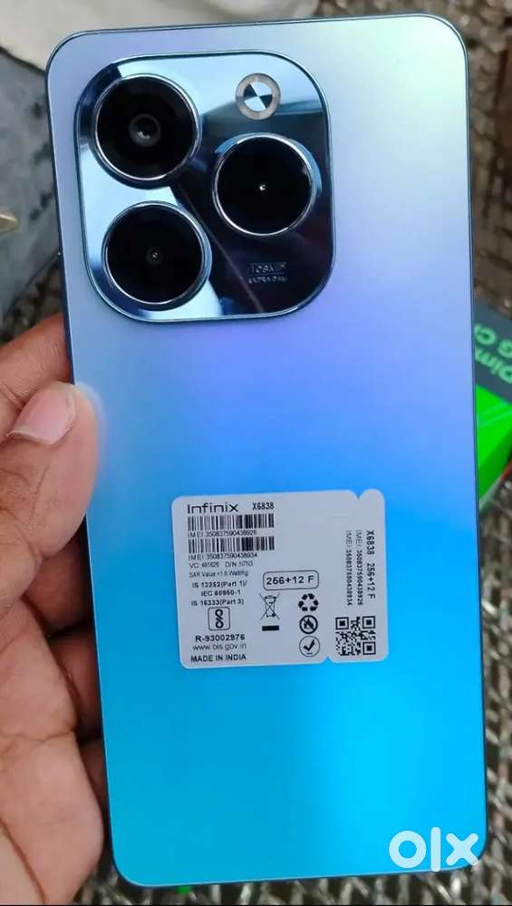 Infinix note40x 5g 12/256