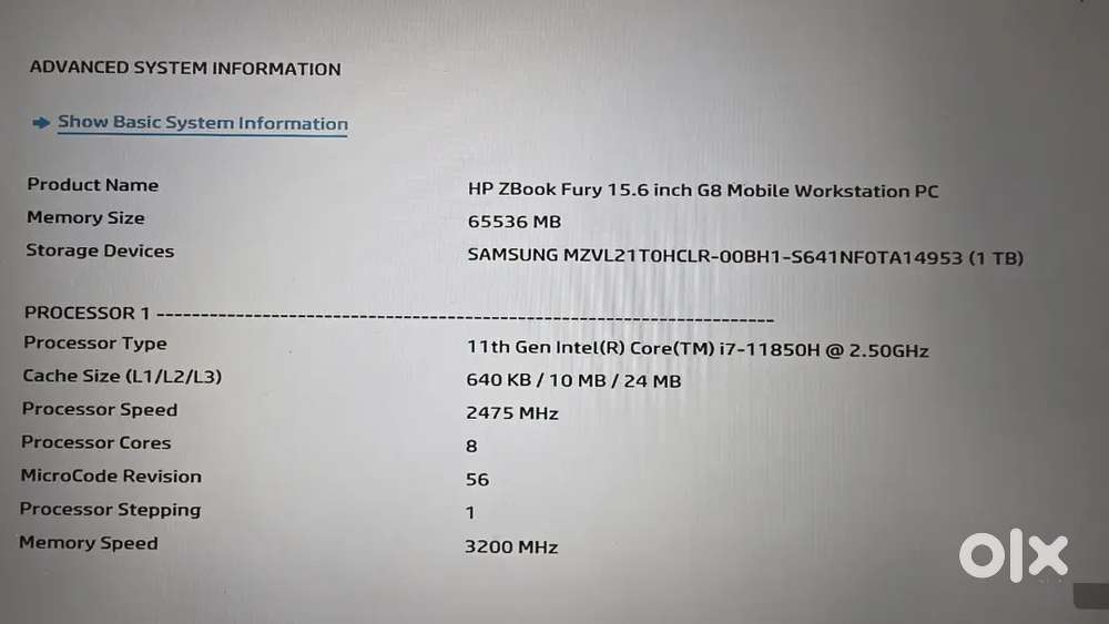 HP ZBook Fury G8 workstation laptop