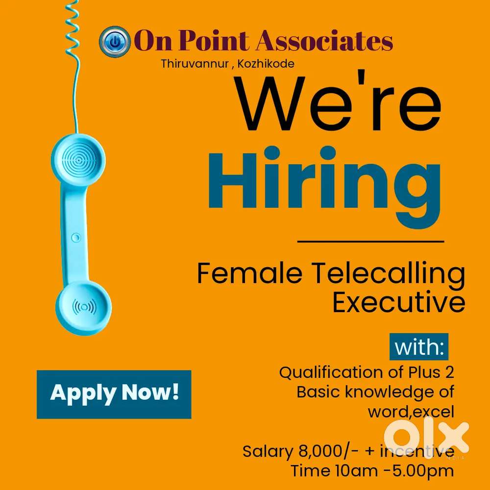 Female Tele-calling Assistant