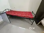 Iron cot 30 pieces are available for sale with ( free mattress)