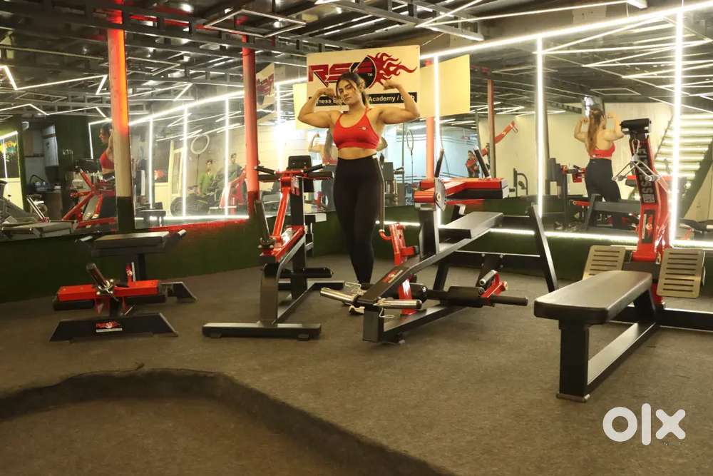 Gym set up. Gym equipment. Imported gym equipment