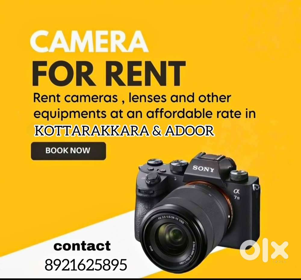 Camera’s for rent