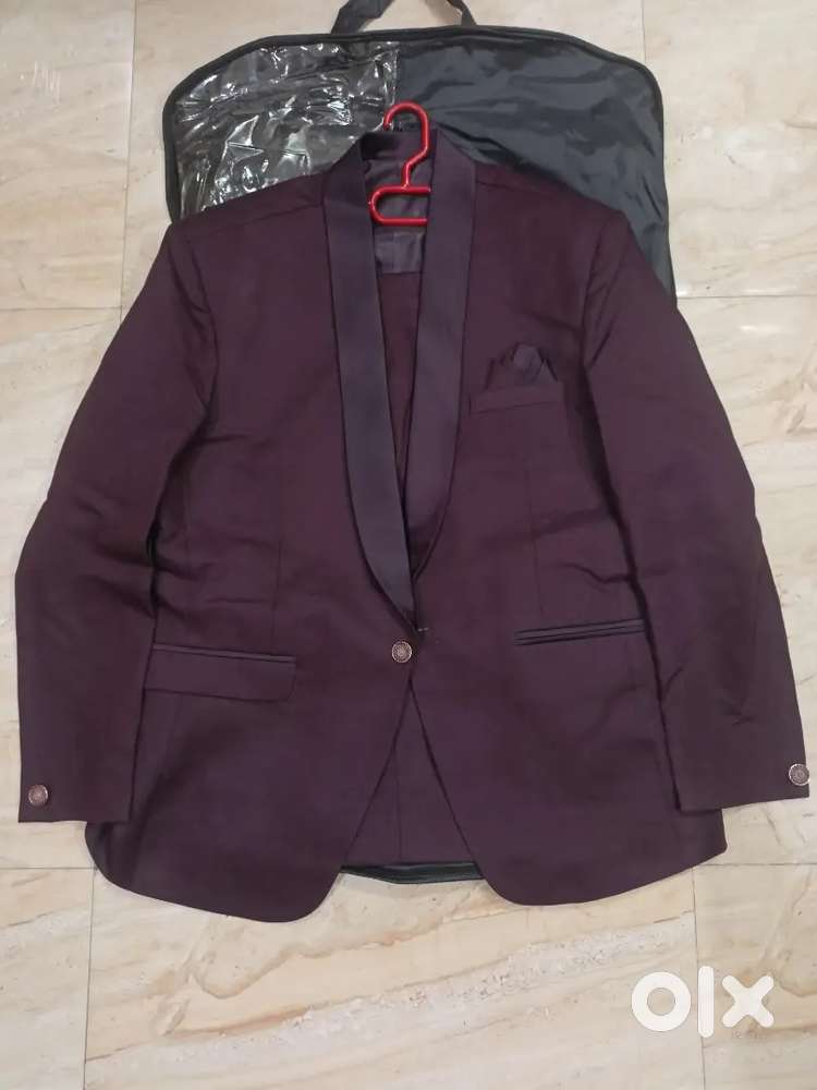 Royal dark Maroon Blazer