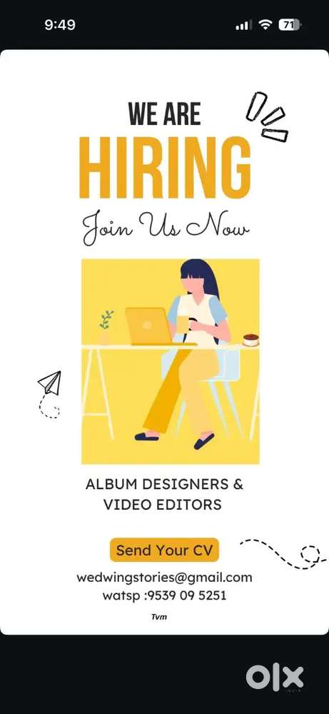 Need album designer and video editors