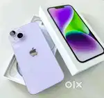 Selling my 4 months old I phone 14 in purple colour/.Need urgent money