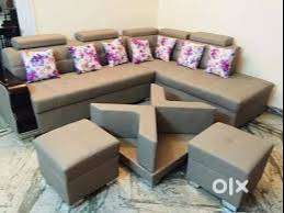 Winter offer buy new sofa 8500, L size sofa 13990/-EMI on bank