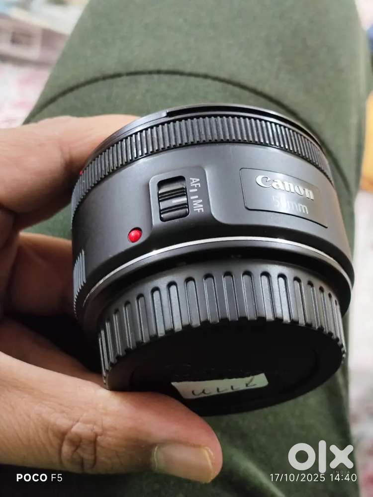Canon EF lens 50mm 1.8 STM