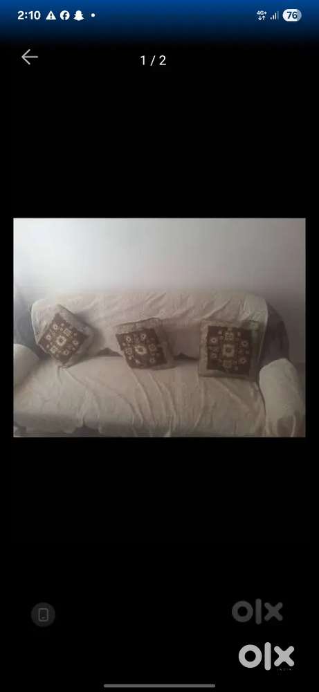 5 Seater Sofa with cover