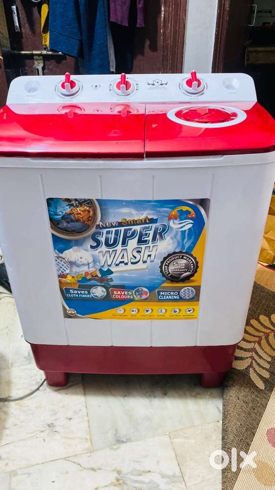 Power Guard 6.5 kg 5 Star Semi-Automatic Washing Machine