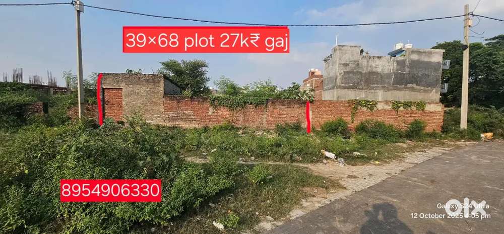 Shastripuram sale plot behind dps school
