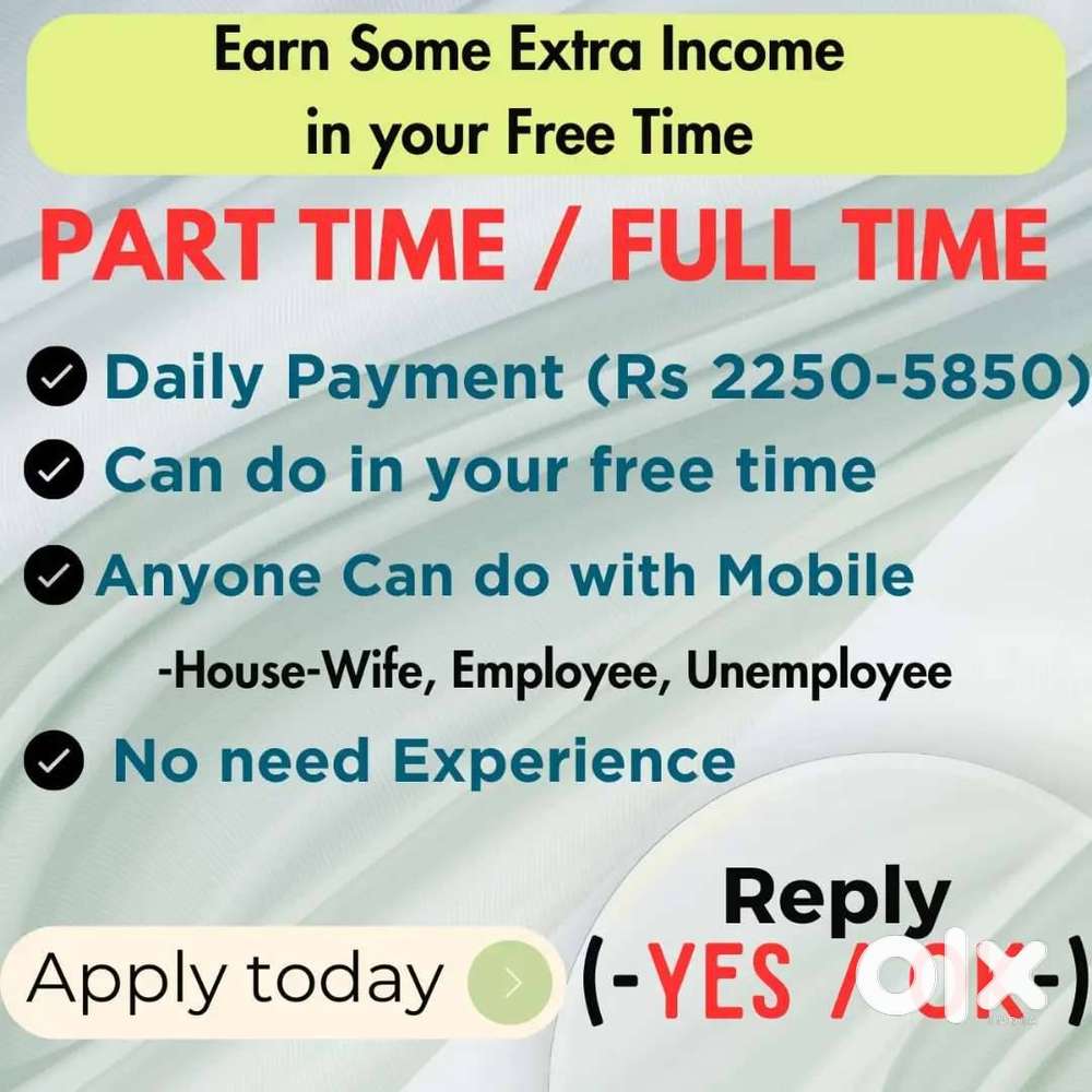 PART TIME HOME BASED JOBS-SMART PHONE BASED-TYPING & WRITING JOBS