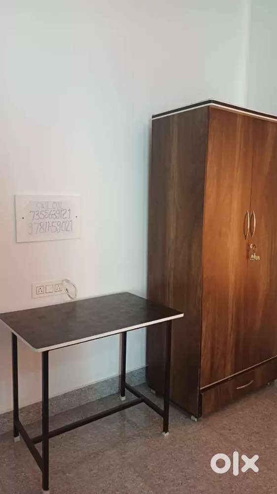 2 rooms rent apartment with nessary essential.call on pic display no..