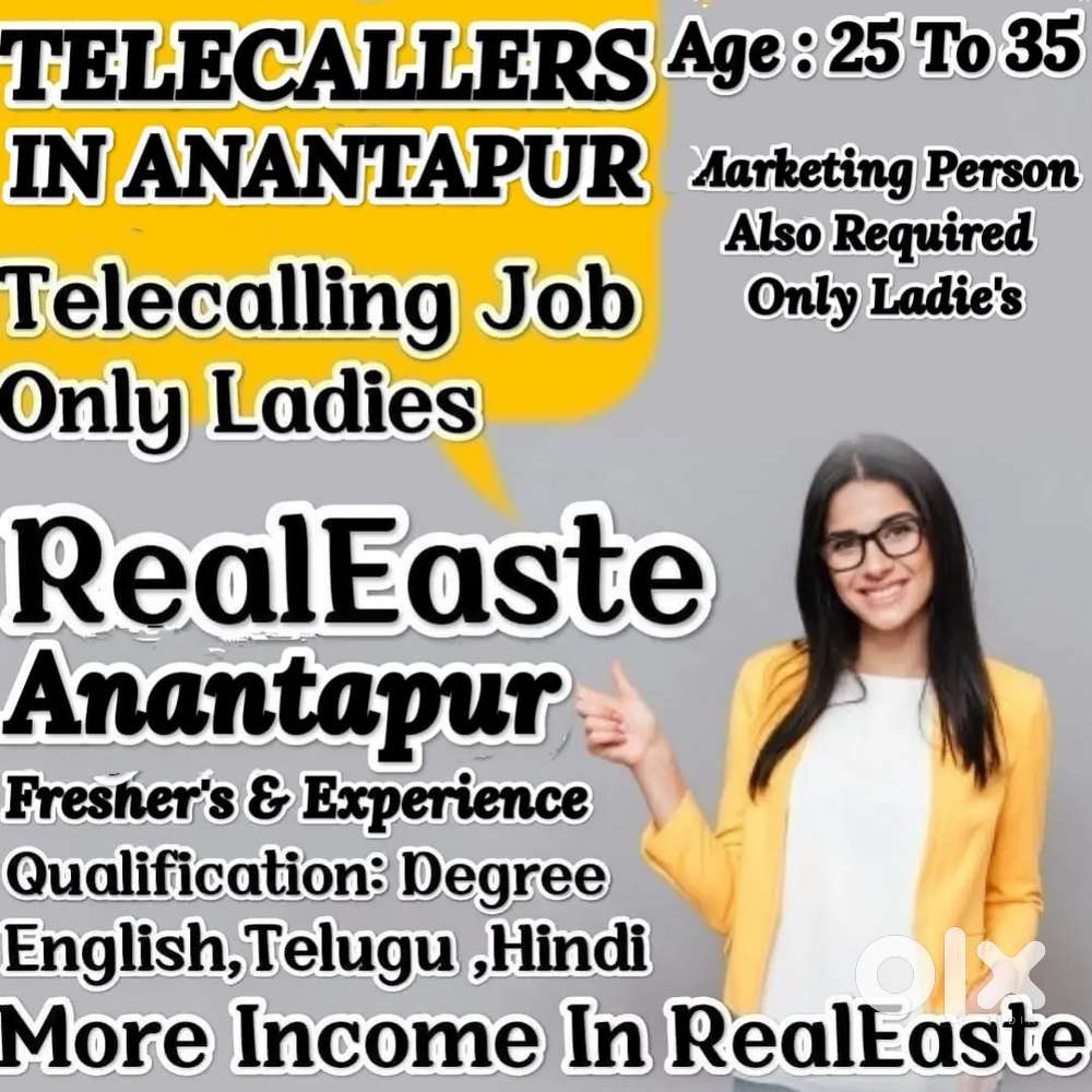 FEMALE TELECALLERS. COMPUTER OPERATOR IN ANANTAPUR