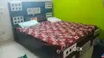 Sofa and double bed
