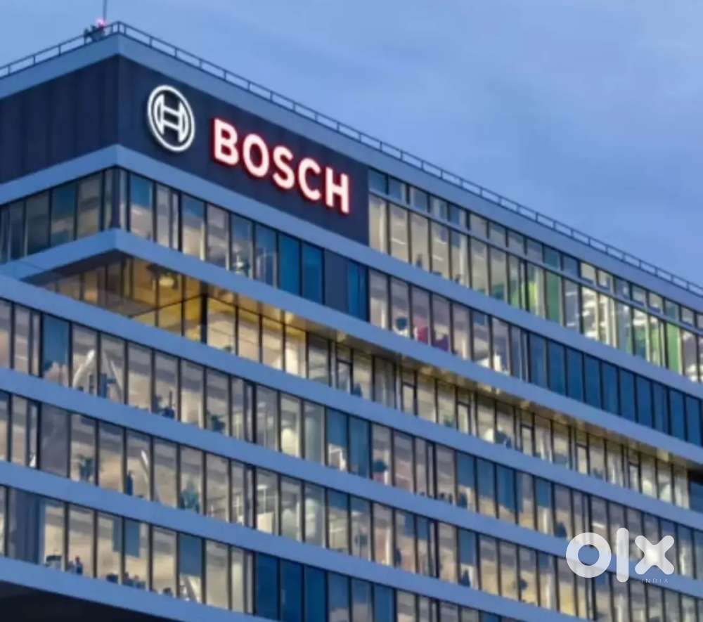 Bosch Ltd need male and female urgently required