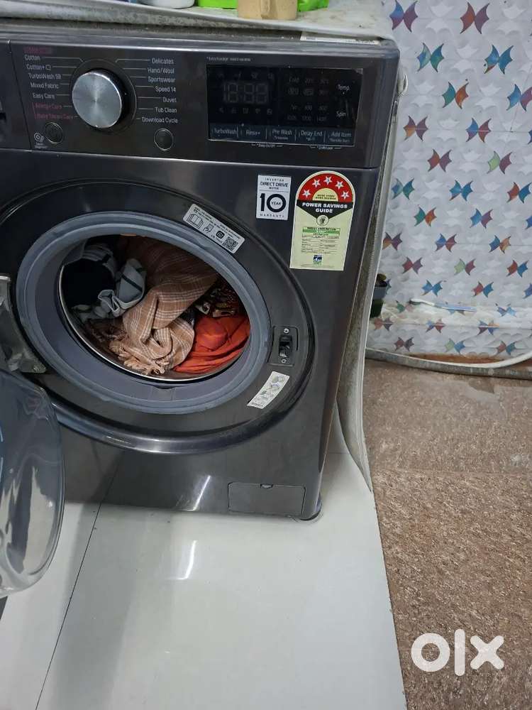 Lg front load washing machine only 2 year old best condition