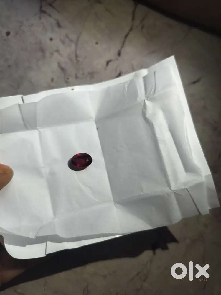 Original stone of ruby