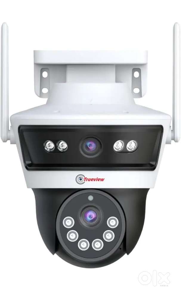 Trueview Smart 4G Linkage 2Mp+2Mp Pan-Tilt Zoom CCTV Camera, Outdoor