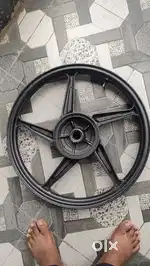 Shine bs6 front Mackwheel