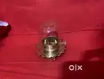 Small size Akhand jyot diya with chimney for diwali, navratri