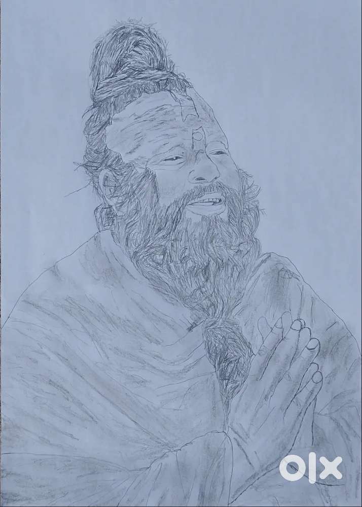 Premanand Maharaj sketch
