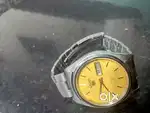 Seiko 5 Automatic Yellow Dial Watch | Original