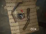 Yamaha v3 bend pipe, flame kit