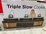 Brand New Packed Tripple Slow Cooker FW1806