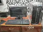 *Core2duo 4gb ram 250gb hdd 15inch lcd keyboard mouse rs4500